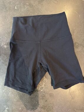 lululemon athletica Black High-Rise Bike Shorts